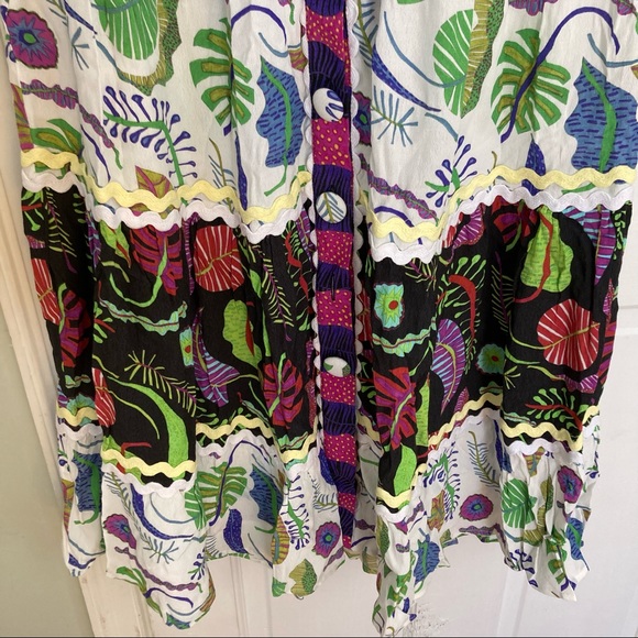 Celia B Mixed Print Skirt - Picture 3 of 9